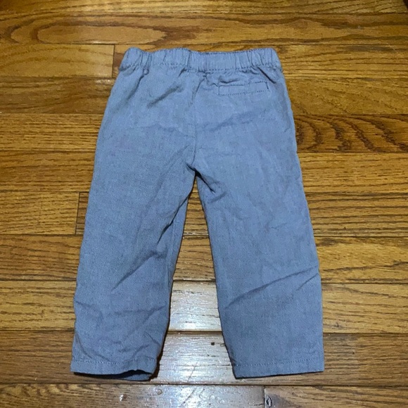 Carter's ❤️ Just One You Kid's Grey Straight Leg Pant Size 18 Months (PRE-LOVED) - Picture 2 of 6